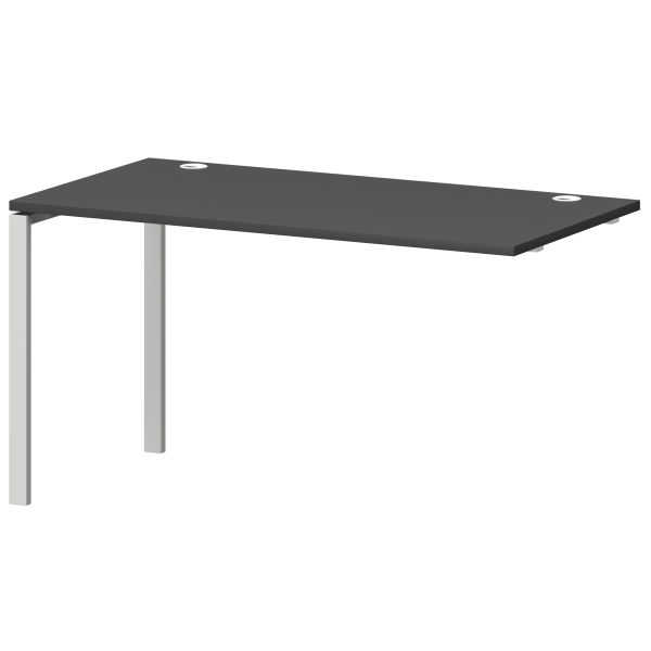 Модуль линейный на металлокаркасе Смарт СМС25-П-12К.73Э.Пр25 1200x730x750 (Графит/Белый)