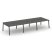 Рабочая станция 2-х сторонняя SN-5A.DRS-061 (2940х1232х750) (Тиквуд Светлый/Металл Антрацит)