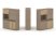 Тумба двойная + высокая надставка ES.NB.2V-33 (1500х410х1520) (Латте/Тиквуд Светлый)