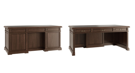 Стол для руководителя Ministry MNS29101 1800x800x800 (Дуб шоколад)