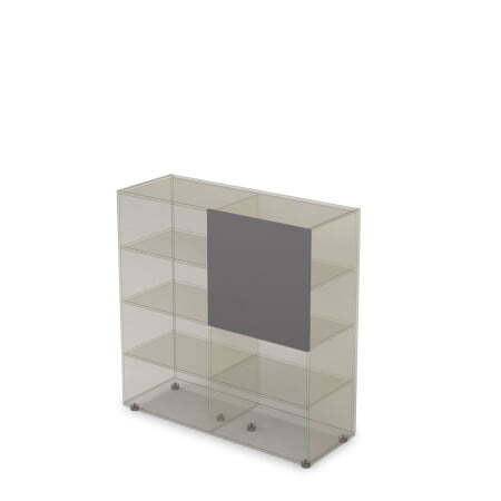 10Ф.018.1 Фасад ЛДСП (596x16x596) (Graphit matt)