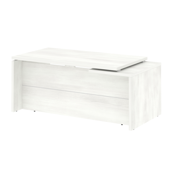 Стол для руководителя левый LT.В 18 L 1800x900x750 (Снежная Патина)