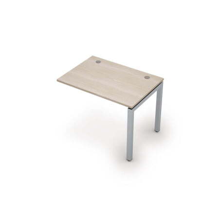 6МБК.5177 Линейная бенч-система, конечный модуль (1000x700x750) (Шамони светлый/Алюминий матовый)