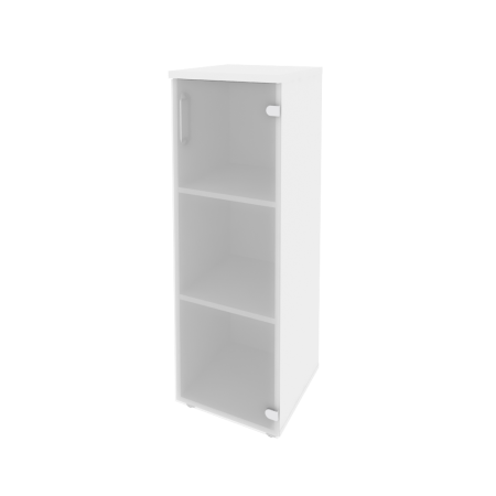 Шкаф средний узкий правый Onix O.SU-2.4R 400x420x1207 (Белый Бриллиант)