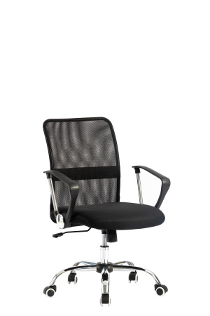 AL 781S Кресло офисное, ткань | сетка (Черный)
