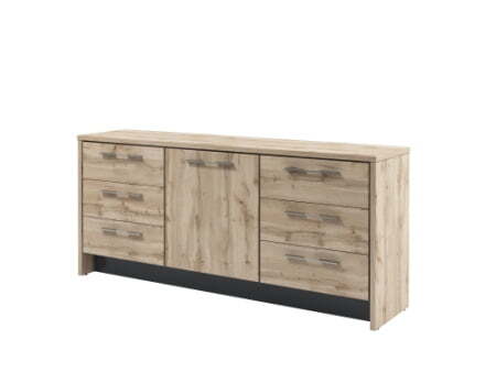 Тумба Torston T-13-02 2200x520x970 (Дуб Вотан/Антрацит)