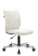 Кресло Бюрократ CH-330M/VELV20 без подлокотников молочный Velvet 20 крестовина металл (Компьютерное кресло CH-330M молочный)