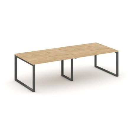 Стол переговорный SN-6O.SPRG-042.3 (2360х1180х750) (Тиквуд Светлый/Металл Антрацит)
