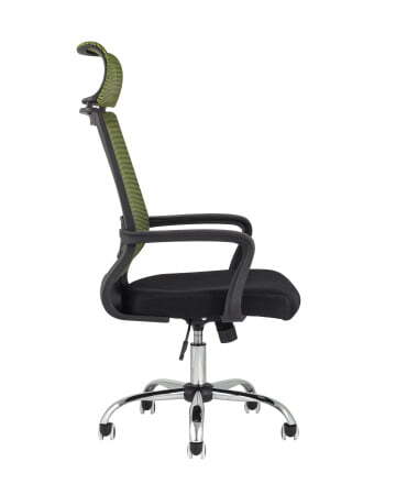 Кресло офисное TopChairs Style зеленое (Компьютерное кресло Style зеленый)