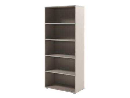 Стеллаж высокий Solution D-67 800x396x1820 (Акация Морава/Кашемир)