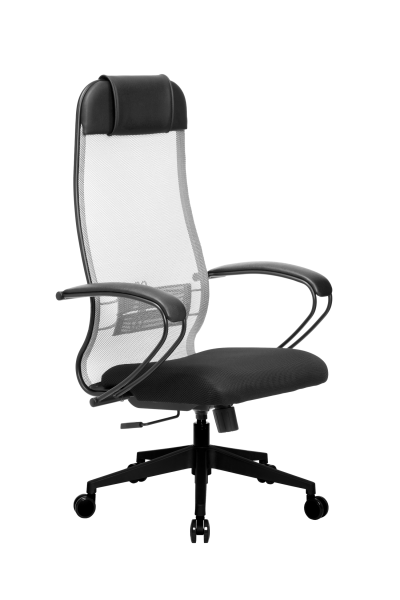 Кресло для руководителя Метта МЕТТА-11(MPRU)/подл.130/осн.002 (Светло-серый)