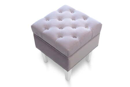 Пуф Parige 400 (420x420x450) Пудровый (Пудровый)