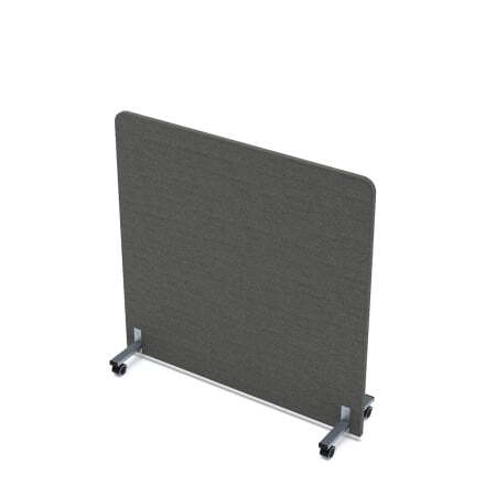 Акустическая мобильная перегородка SOFTOffice 011.МП.1212 1200x377x1200 (Silver)