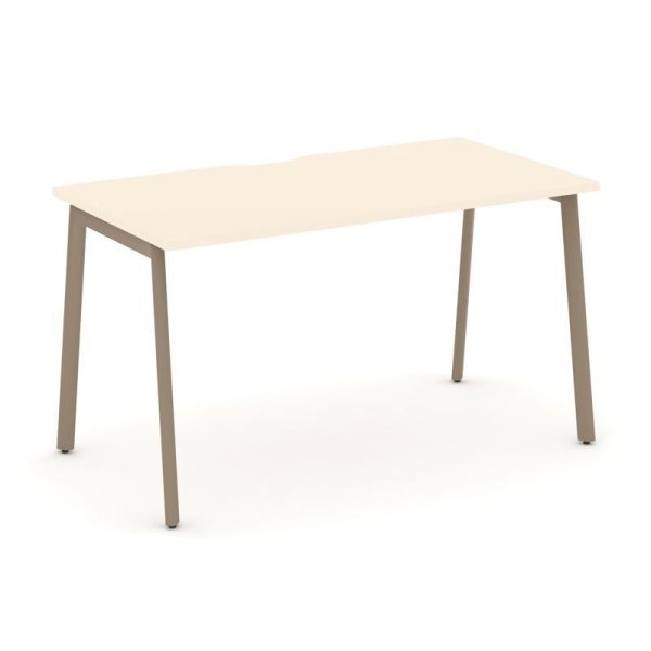 Стол письменный ES.SP-3-VP (1380х730х750) (Сатин/Металл Латте)