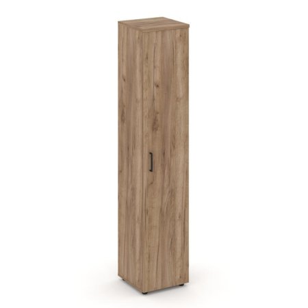 Шкаф высокий узкий универсальный SN.STU-108 (400х400х1982) (Дуб Табак)