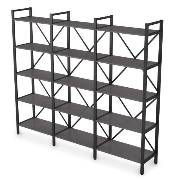 10СТ.001 Стеллаж тройной (2320x400x2000) (Graphit matt)