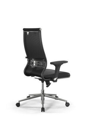 Кресло для руководителя Метта Sit 10 B2-163D - T+Extra /Km00/Wm12/D02P(M09.B23.G18.W02) (Черный)