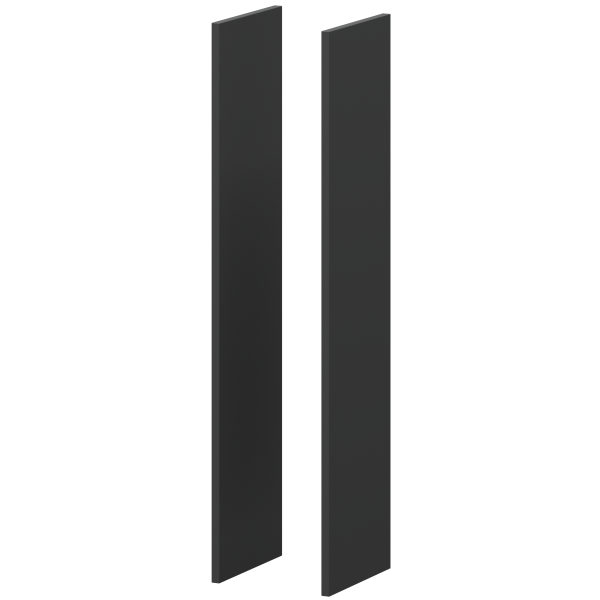 Боковины декоративные Кортез KZD-48B 384x50x1568 (Графит)