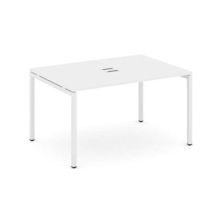 Стол переговорный SN-4P.SPRG-002 (1180х980х750) (Белый/Металл Белый)