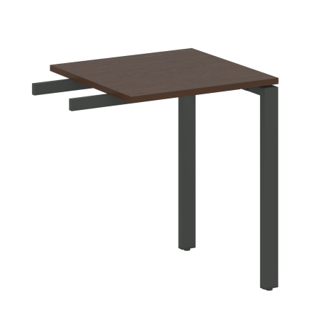 Приставной элемент Metal System Style БП.ПР-1 600x600x750 (Венге Цаво/Антрацит металл)