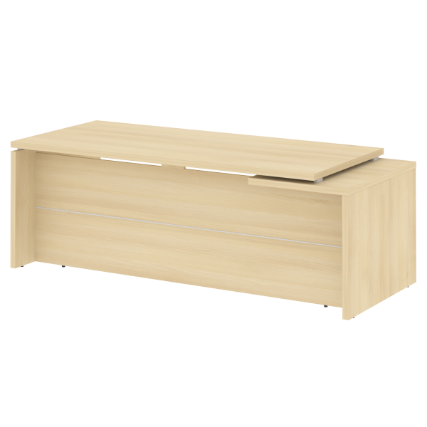 Стол для руководителя левый LT.В 22 L 2200x900x750 (Акация Лорка)