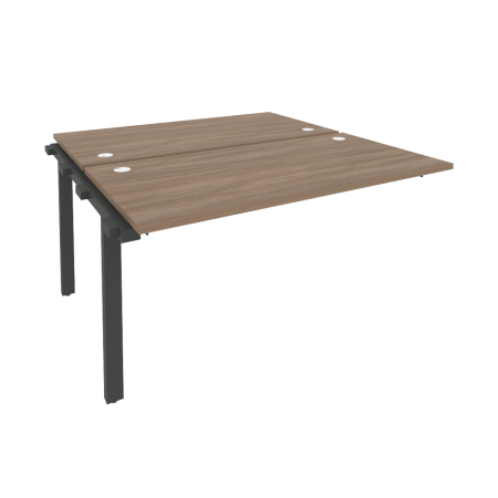 Наборный элемент рабочей станции на м/к Onix O.M-2.NRS-3.7 1380x1475x750 (Дуб Аризона/Черный металл)