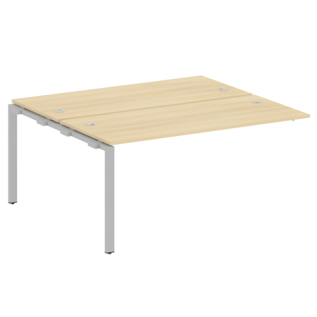 Проходной наборный элемент рабочей станции Metal System Style БП.ПРС-СП-2.4 1600x1475x750 (Акация/Серый металл)