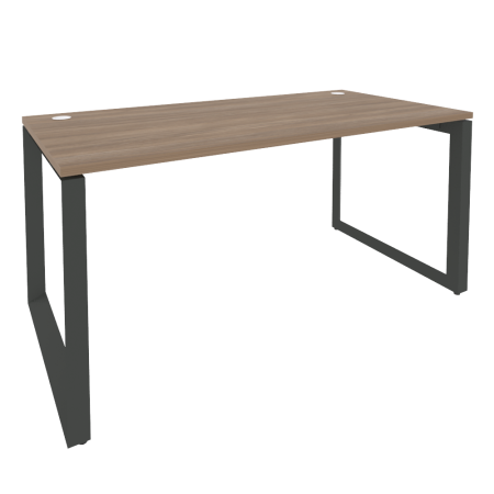 Стол рабочий на О-образном м/к Onix O.MO-SP-4.8 1580x800x750 (Дуб Аризона/Черный металл)