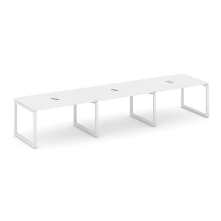 Стол переговорный SN-5O.SPRG-023 (4410х980х750) (Белый/Металл Белый)