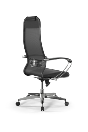 Кресло для руководителя Метта Sit 10 B1-115K - T+Extra /Um00/Wm12/K1cL(M09.B22.G18.W02) (Серый | Черный)