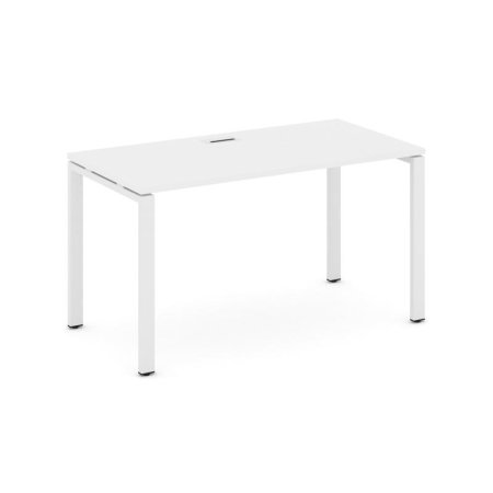 Стол письменный SN-6P.SP-021 (980х800х750) (Белый/Металл Белый)