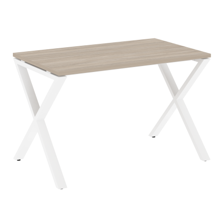 Стол рабочий VR.L-SRX-2.7 1180x720x750 (Дуб Аттик/Белый металл)