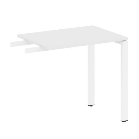 Приставной элемент БП.ПР-2 800x600x750 (Белый/Белый металл)