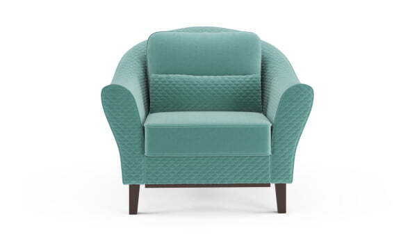 Кресло Monreal (1210x1020x1000) Аквамарин (Аквамарин)