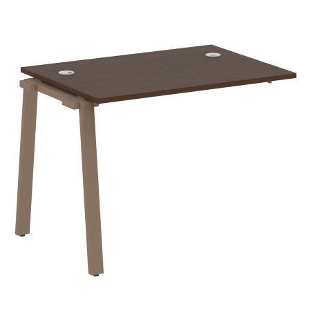 Проходной наборный элемент рабочей станции Metal System Style БА.ПРС-СП-1.1 1000x720x750 (Венге Цаво/Мокко металл)