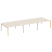 Рабочая станция на деревянных опорах Onix Wood OW.D.RS-6.4.8 4740x1635x750 (Тиквуд Светлый/Дуб Темный)