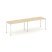 Рабочая станция 1 сторонняя SN-4P.ORS-012 (2360х700х750) (Тиквуд Светлый/Металл Антрацит)