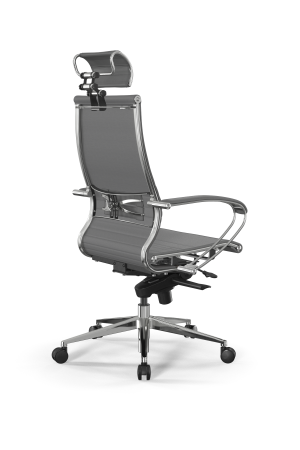Кресло для руководителя Метта Samurai L2-7K - Infinity /Kc04/Nc04/K2cL/H2cL-3D(M06.B32.G11.W03) (Серый)
