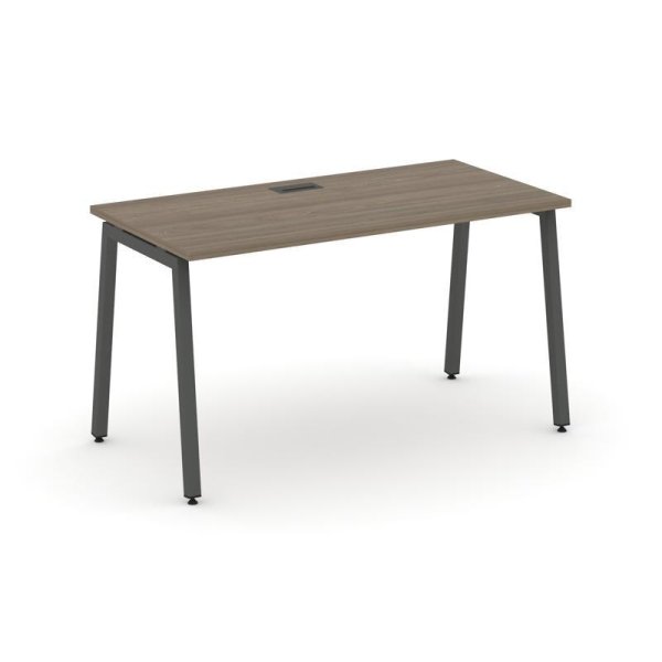 Стол письменный SN-4A.SP-001 (980х600х750) (Вяз Благородный/Металл Антрацит)