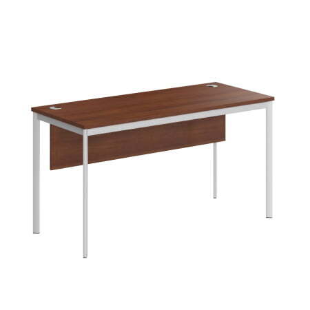 Стол прямой Имаго-С СП-3.1SD 1400x600x755 (Орех французскийБелый)