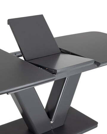 Стол обеденный Вильнюс раскладной 160-200*90 серый (Стол обеденный Вильнюс серый)