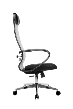 Кресло для руководителя Метта МЕТТА-11(MPRU)/подл.130/осн.004 (Светло-серый)