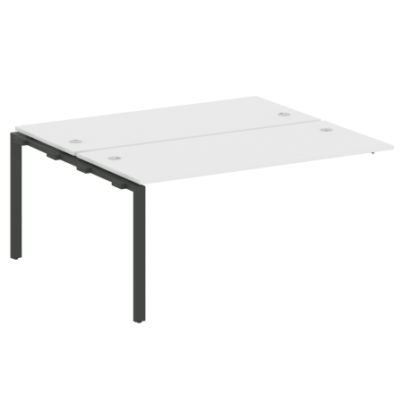 Проходной наборный элемент рабочей станции Metal System Style БП.ПРС-СП-2.4 1600x1475x750 (Белый/Антрацит металл)