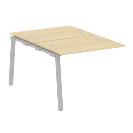 Проходной наборный элемент рабочей станции Metal System Style БА.ПРС-СП-2.1 1000x1475x750 (Акация/Серый металл)