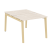 Рабочая станция на деревянных опорах Onix Wood OW.D.RS-2.1.7 980x1475x750 (Тиквуд Светлый/Дуб Темный)