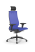 Кресло для руководителя Метта SynchroSit 10 B2-107D - T /Km00/Nb00/D02P/H3mL-2D(M23.B11.G19.W02) (Васильковый)