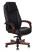 Кресло руководителя T-9923WALNUT черный кожа крестов. металл/дерево (Черный)