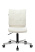 Кресло Бюрократ CH-330M/VELV20 без подлокотников молочный Velvet 20 крестовина металл (Компьютерное кресло CH-330M молочный)