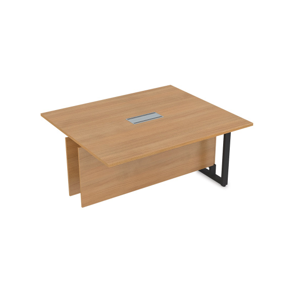 16СКС.162 Стол-квадрат бенч, средний модуль  (1200x1600x750) (Romano | Черный)