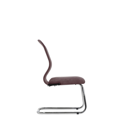 Кресло для руководителя Метта SU-Mr-4(Vivaldi)/подл.000/осн.007 (Темно-розовый)